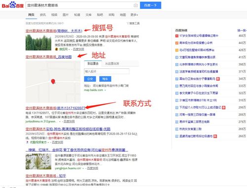定州君涛林木育苗场网站截图样例